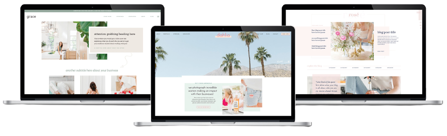 Showit templates for photographers, bloggers and entrepreneurs 